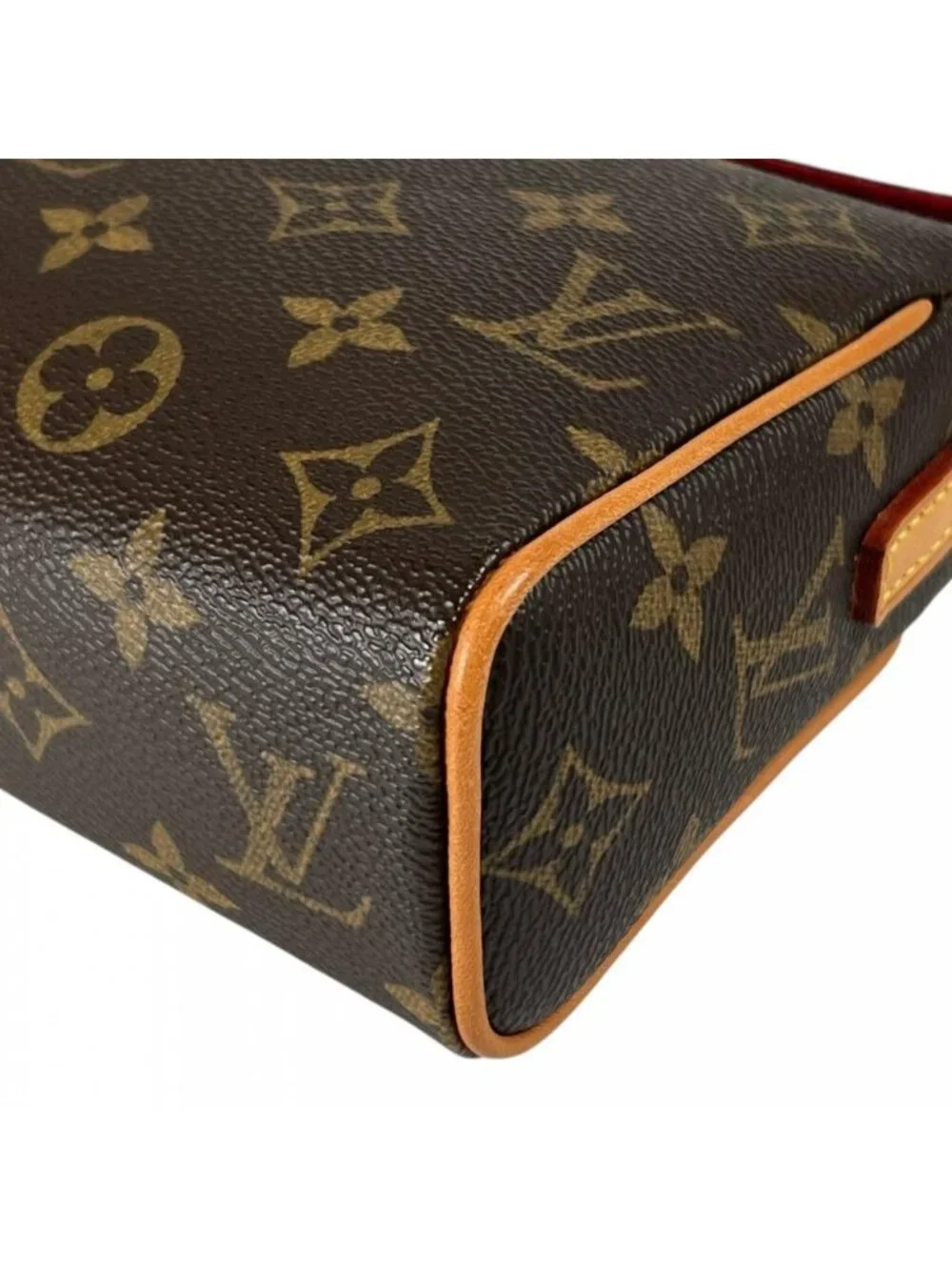 Louis Vuitton Handbag Recital Monogram Canvas Brown Gold